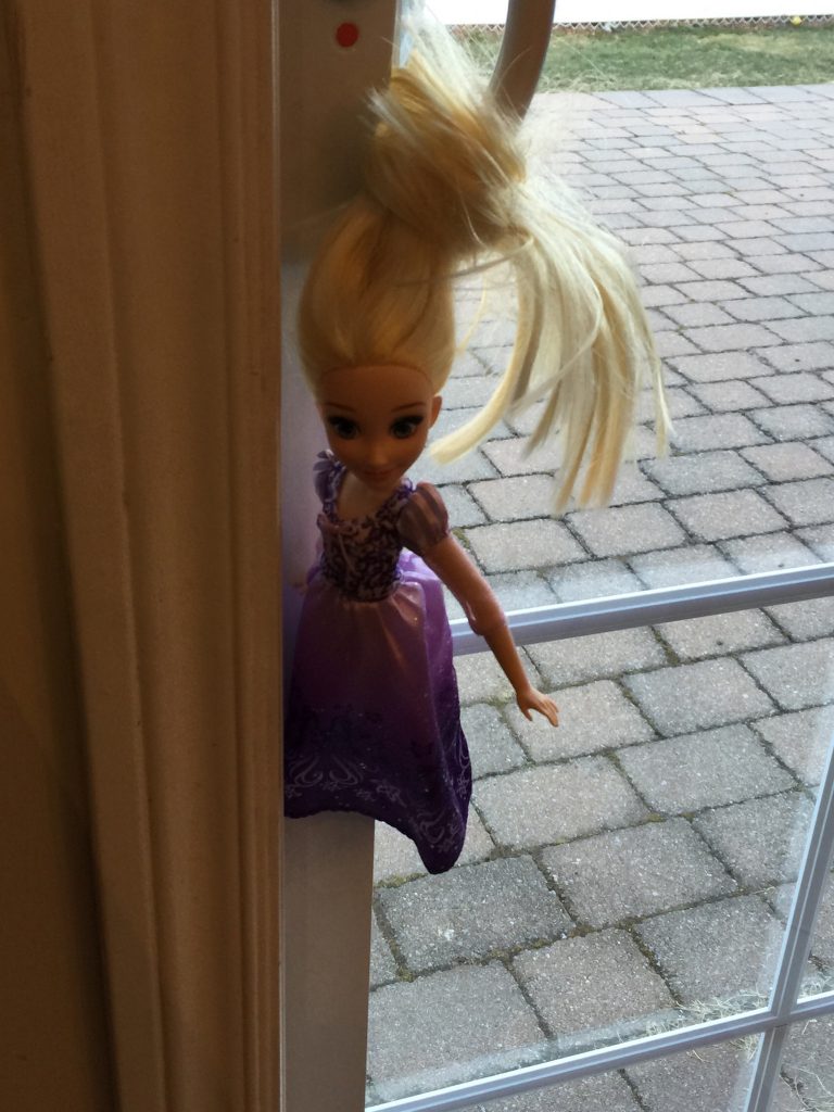 royal shimmer rapunzel doll