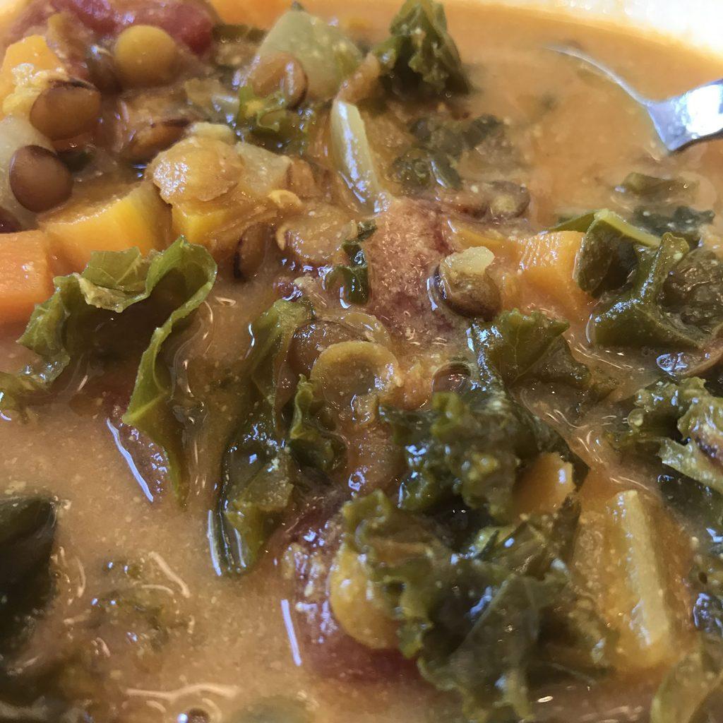 Golden French Lentil Soup 