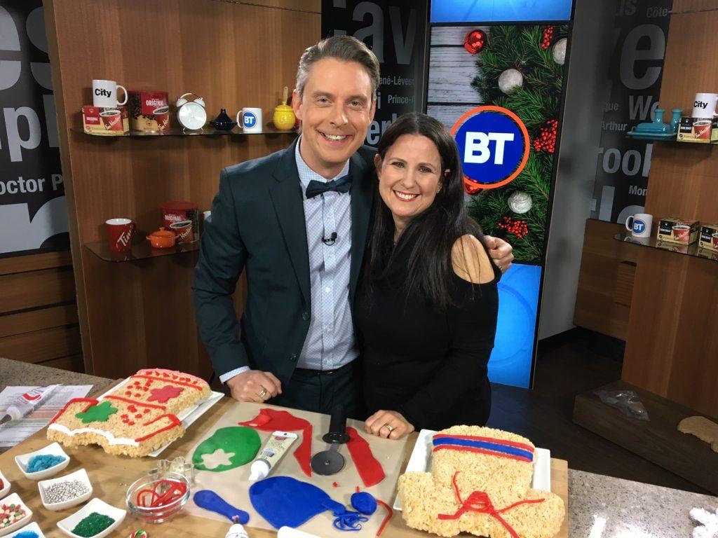 Tanya & Derick #TreatsForToys on BT Montreal