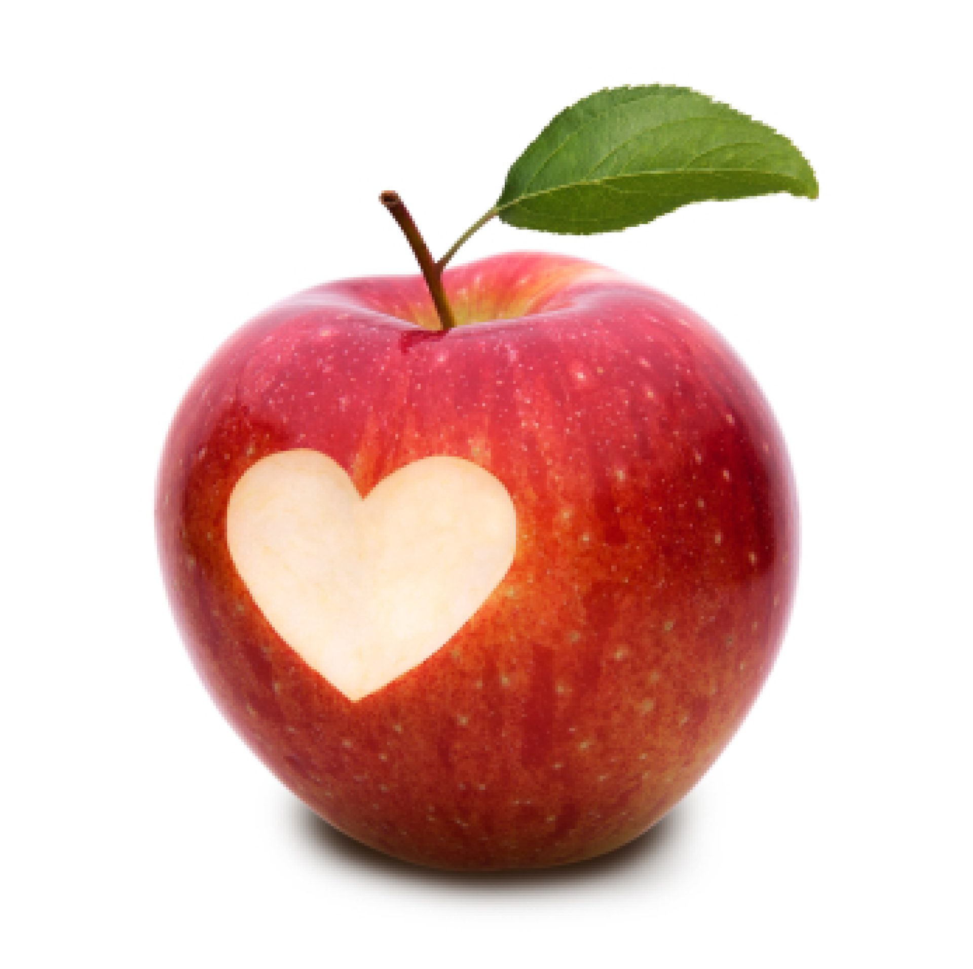 Apple with Heart