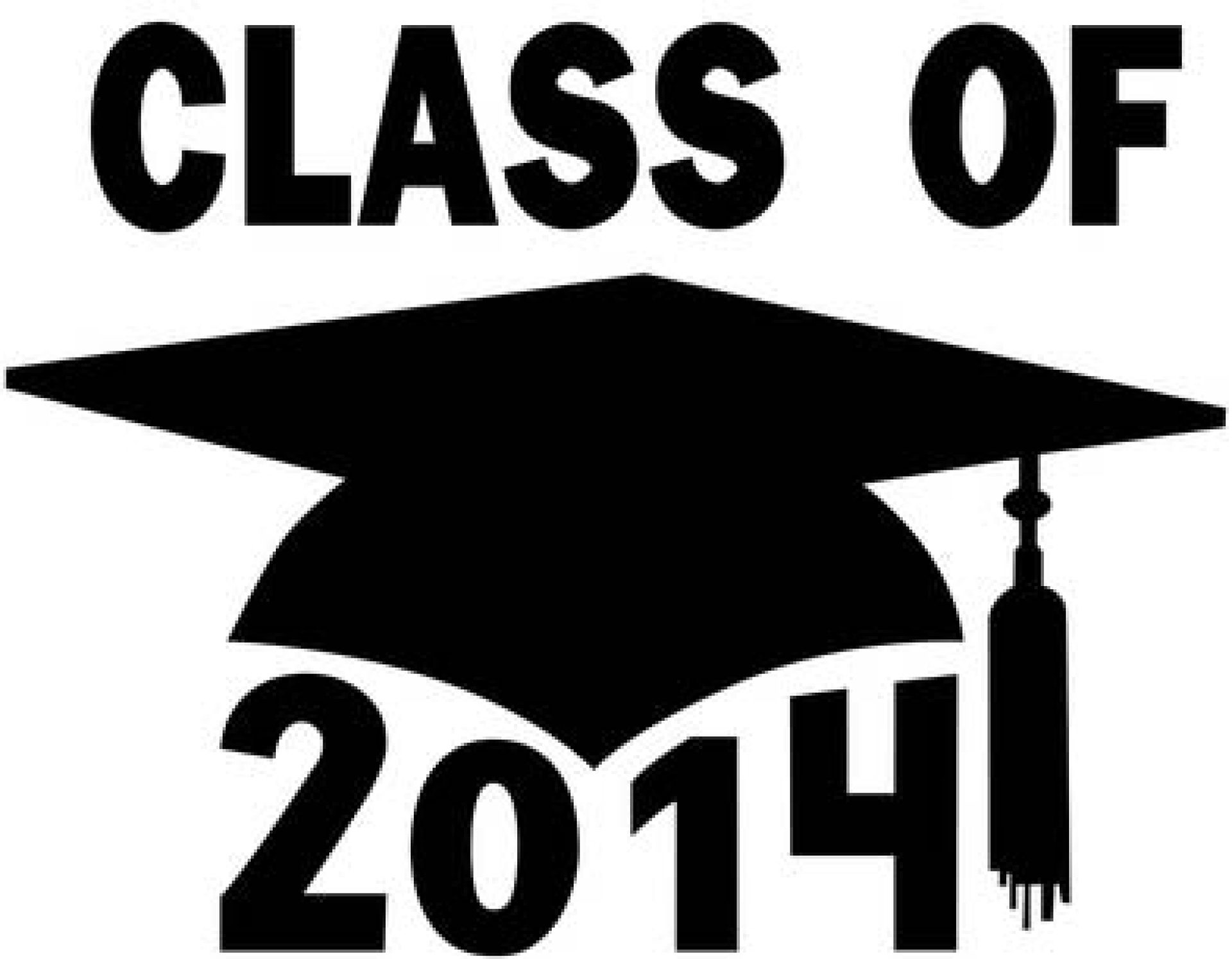 Class of 2014 College High School Graduation Cap